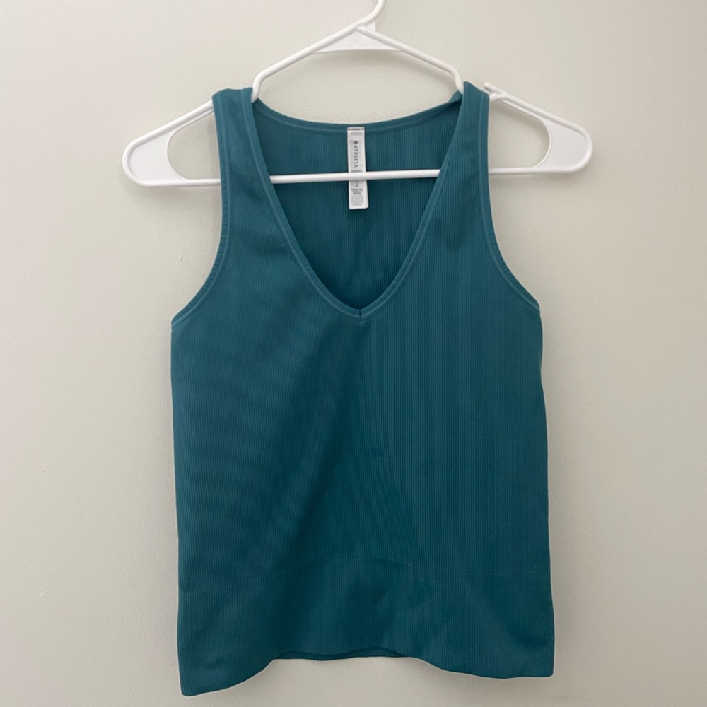 Athleta Ribbed Aurora Tank Top